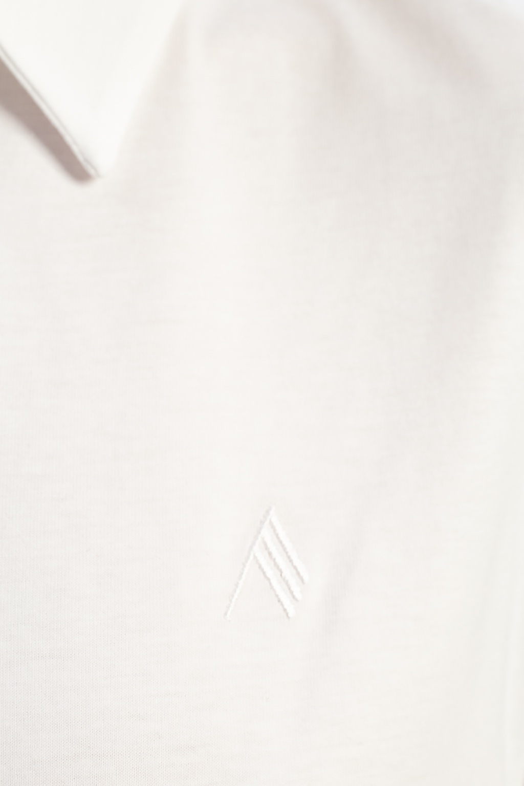 The Attico Polo shirt with padded shoulders
